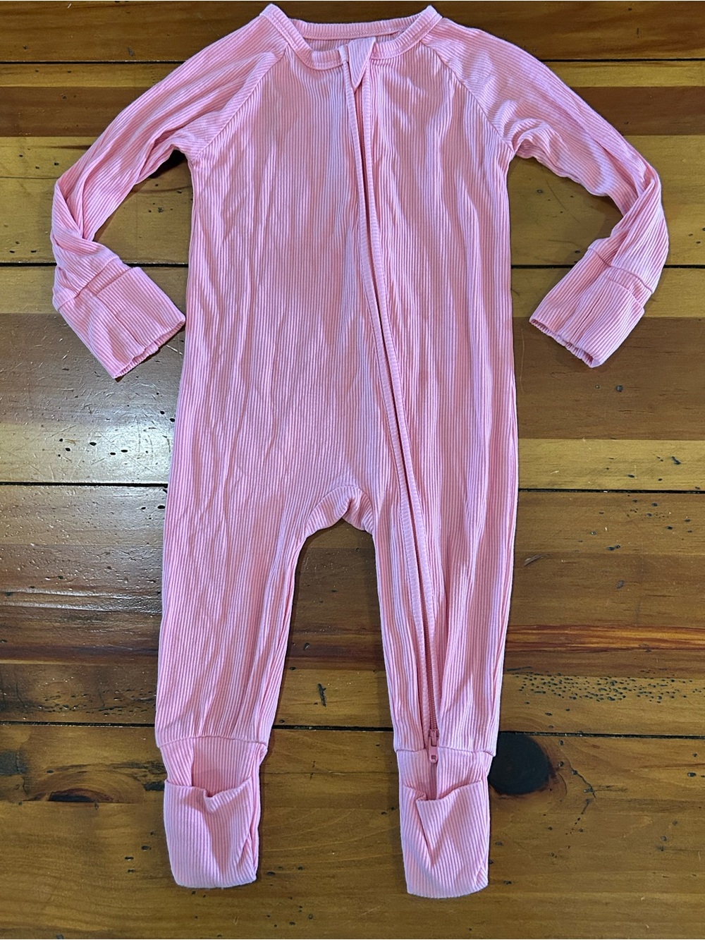 9-12M Jammers Ribbed Bamboo Pajama